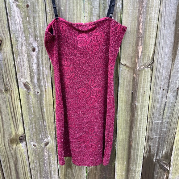 Purple Roses Dress - Picture 4 of 6